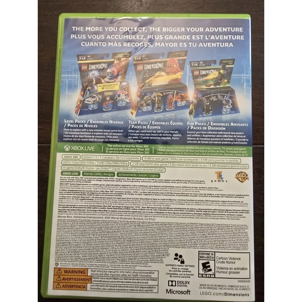 LEGO Dimensions‎ Xbox 360 - Complete CIB